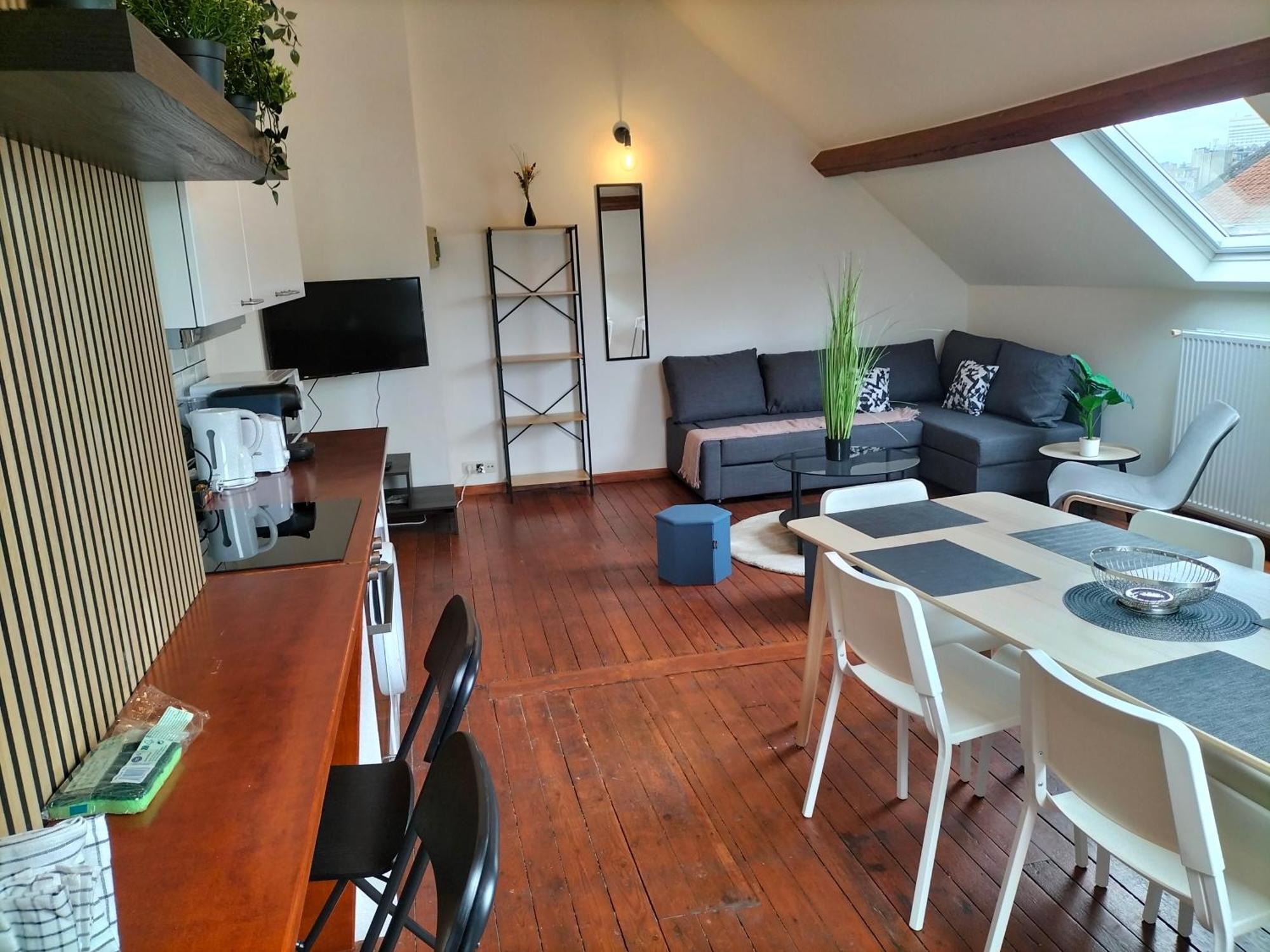 New Cozy Apartments In Porte De Hal Brussels Exterior photo
